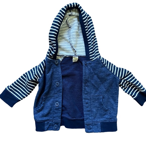 3 Unisex Hoodie Jackets, from Carter's, Jumping Beans & Cherokee, Size 9 Months - Picture 6 of 7